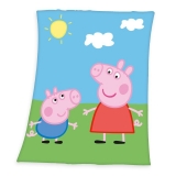 Fleece deka Peppa Pig 130/160