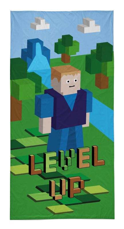 Osuška Kostičky Level Up 70x140