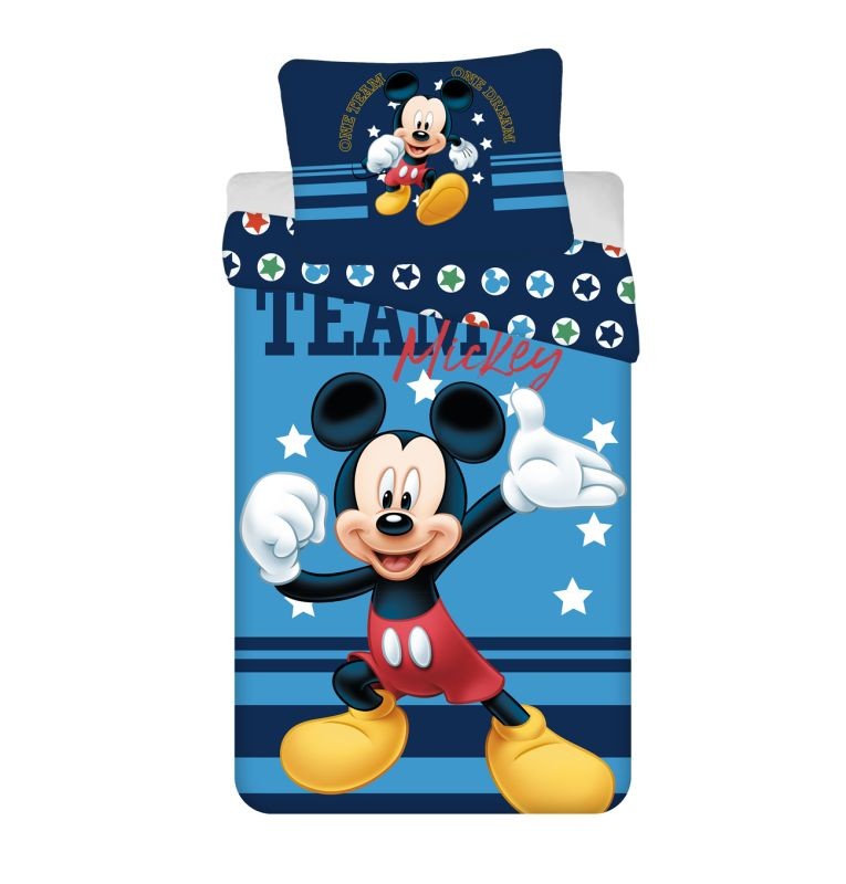 Povlečení Mickey Team 140/200, 70/90