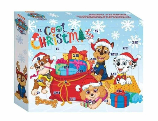 Adventní kalendář Paw Patrol Vánoce