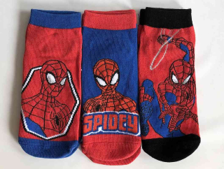 Kotníčkové ponožky 3v1 Spiderman 31-34