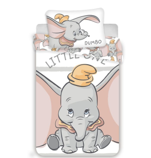 Povlečení do postýlky Dumbo stripe baby 100/135, 40/60